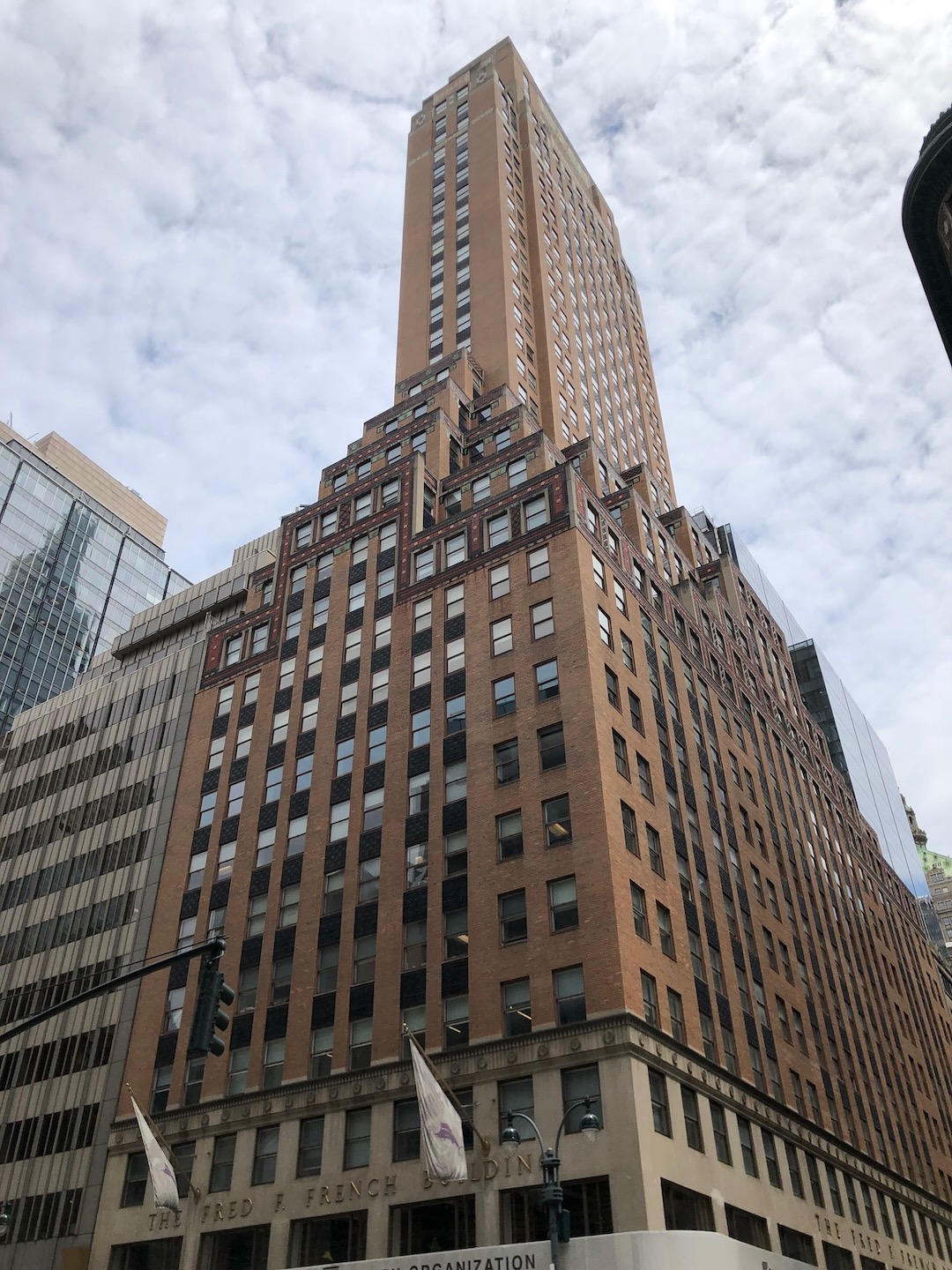 The iconic Fred F. French Building.